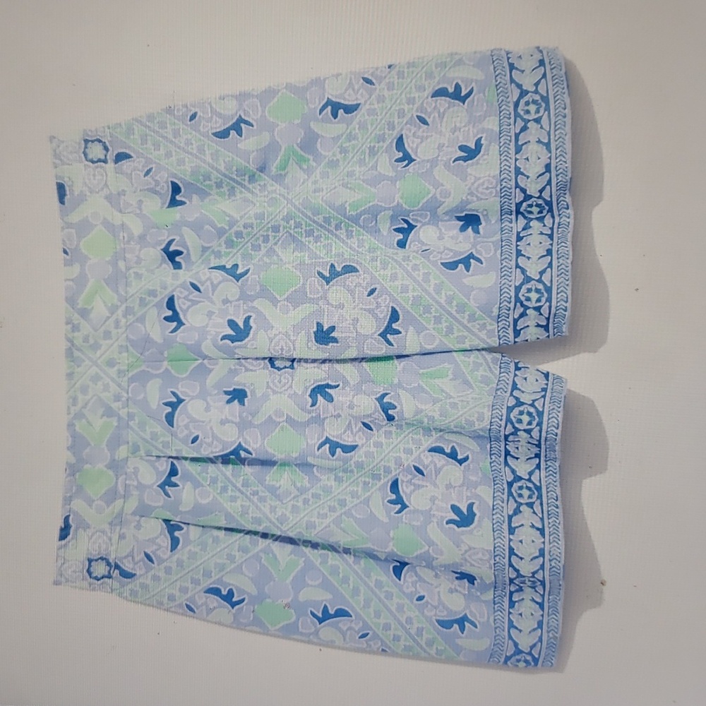 VINEYARD VINES SCARF PRINT LUXE PULL ON SHORTS SZ SMALL
